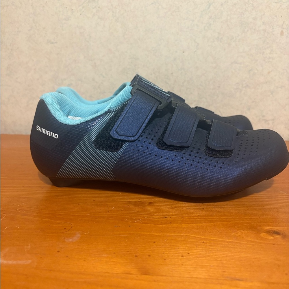 Shimano SH-RC100 Women's road Navy Blue Cycling Shoes Size 5.5
